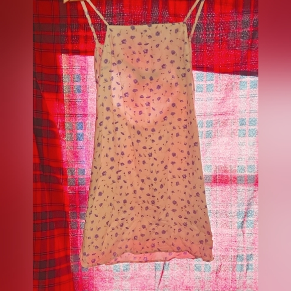 White&Floral American Eagle Dress - Picture 2 of 5